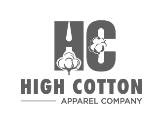 High Cotton Apparel Company logo design by pilKB