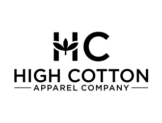 High Cotton Apparel Company logo design by puthreeone