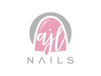 AJL Nails logo design by akilis13