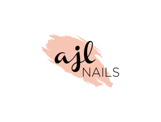 AJL Nails logo design by MUNAROH