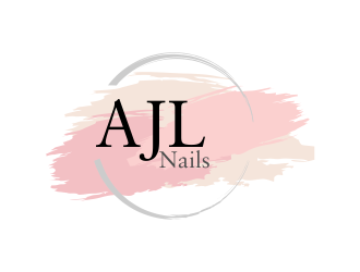 AJL Nails logo design by MUNAROH