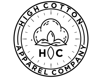 High Cotton Apparel Company logo design by grafisart2