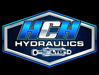 HCH HYDRAULICS LTD logo design by axel182