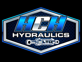 HCH HYDRAULICS LTD logo design by axel182