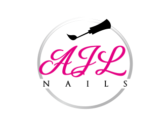 AJL Nails logo design by Greenlight