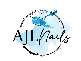 AJL Nails logo design by jaize