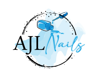 AJL Nails logo design by jaize