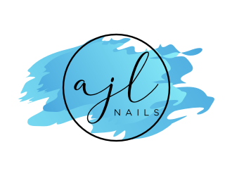 AJL Nails logo design by Adundas