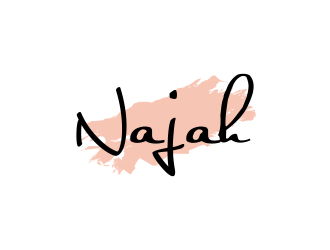 naj or Najah logo design by javaz