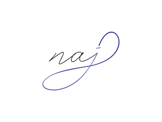 naj or Najah logo design by Msinur