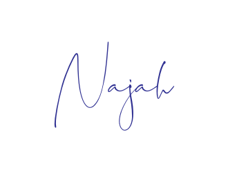 naj or Najah logo design by asyqh