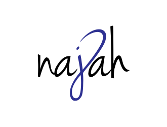 naj or Najah logo design by blessings