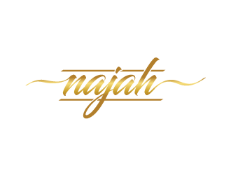 naj or Najah logo design by yans