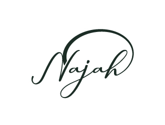 naj or Najah logo design by uttam