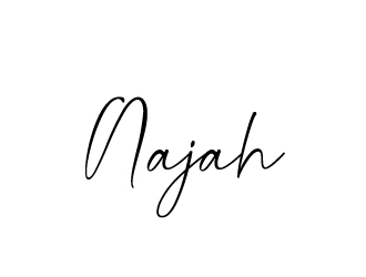 naj or Najah logo design by AamirKhan