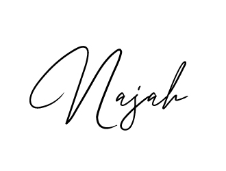 naj or Najah logo design by AamirKhan