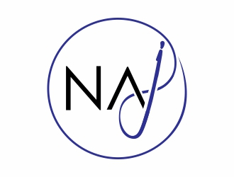 naj or Najah logo design by MonkDesign