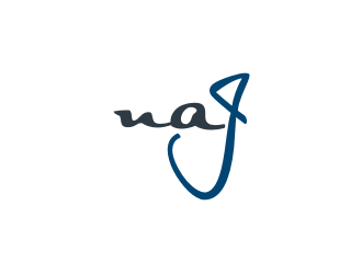 naj or Najah logo design by Garmos