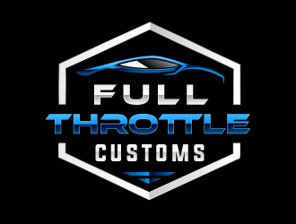 Full Throttle Customs logo design by SOLARFLARE