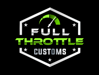 Full Throttle Customs logo design by SOLARFLARE