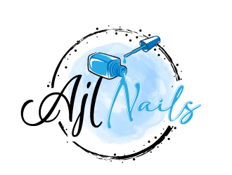 AJL Nails logo design by jaize