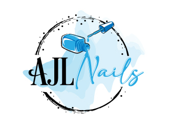 AJL Nails logo design by jaize