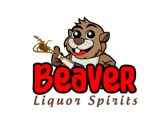 Beaver Liquor Spirits logo design by AamirKhan