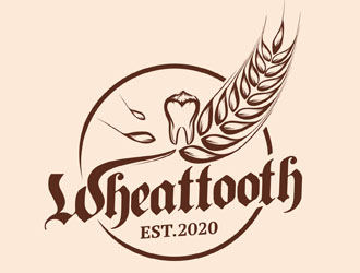 Wheattooth  logo design by DreamLogoDesign