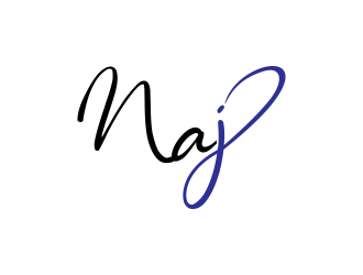 naj or Najah logo design by IrvanB