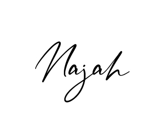 naj or Najah logo design by AamirKhan