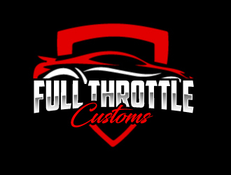 Full Throttle Customs logo design by AamirKhan