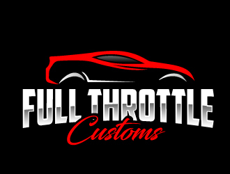 Full Throttle Customs logo design by AamirKhan