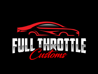 Full Throttle Customs logo design by AamirKhan