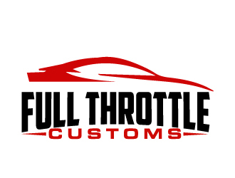 Full Throttle Customs logo design by AamirKhan