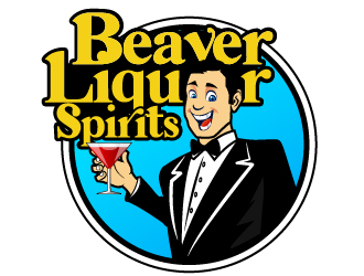 Beaver Liquor Spirits logo design by Suvendu