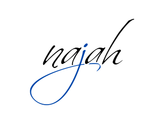 naj or Najah logo design by lexipej