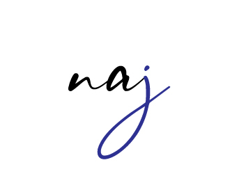 naj or Najah logo design by AamirKhan