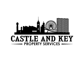 Castle and Key Property Services logo design by uttam