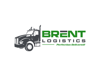 Brent Logistics logo design by GassPoll