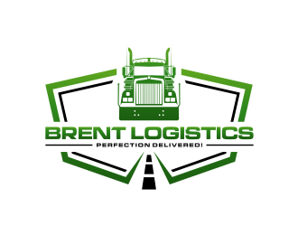 Brent Logistics logo design by GassPoll