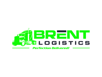 Brent Logistics logo design by GassPoll