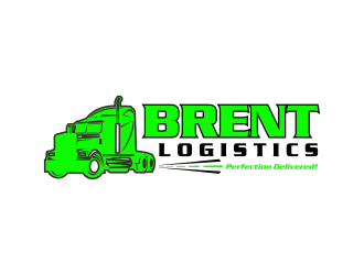 Brent Logistics logo design by GassPoll