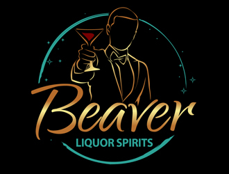 Beaver Liquor Spirits logo design by DreamLogoDesign