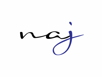 naj or Najah logo design by afra_art