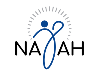 naj or Najah logo design by cikiyunn