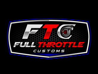 Full Throttle Customs logo design by Gopil