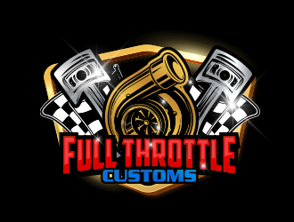 Full Throttle Customs Logo Design - 48hourslogo