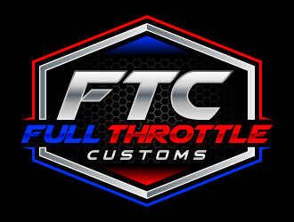 Full Throttle Customs logo design by Gopil