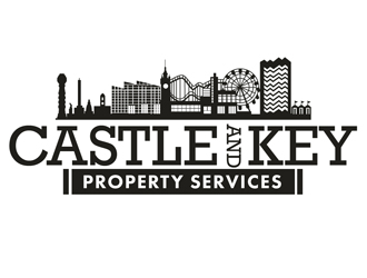 Castle and Key Property Services logo design by DreamLogoDesign