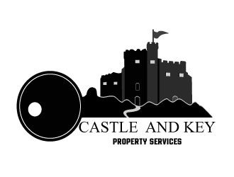 Castle and Key Property Services logo design by Suvendu